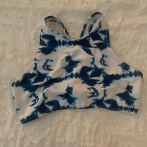 Halter top bikini top